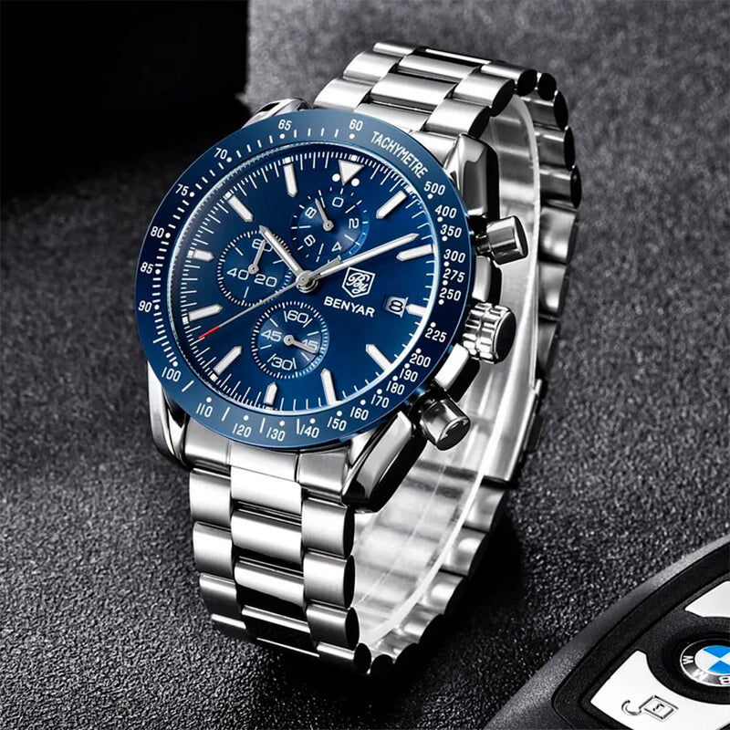 Relógio Masculino Steel Benyar-Kalumar